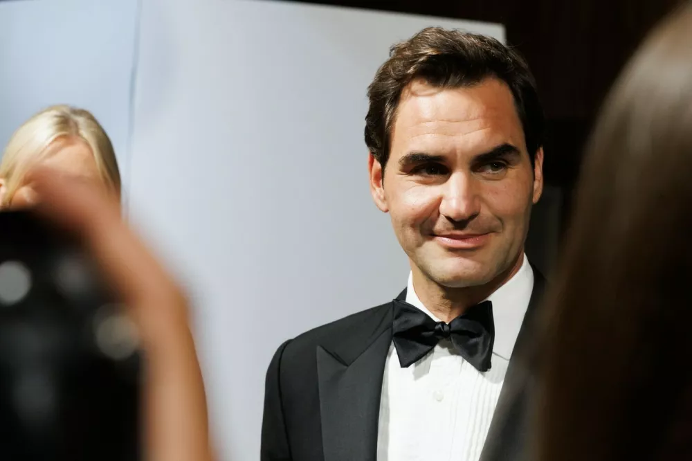 Roger FedererLaver Cup Black Carpet and Opening Night Gala, San Francisco, California, USA - 18 Sep 2025,Image: 1038541435, License: Rights-managed, Restrictions:, Model Release: no