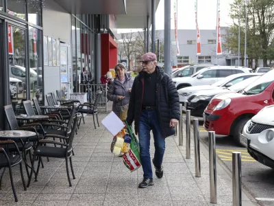 - 31.01.2025 - Bojkot hrva&scaron;kih trgovin zaradi previsokih cen. Nakupovanje v Brežicah in Kr&scaron;kem - trgovina, hrana, visoke cene, nakupovanje//FOTO: Jaka Gasar