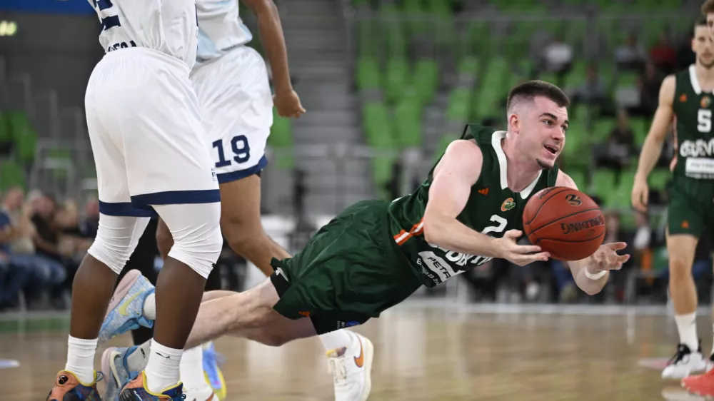 Joseph Girard III01.10.2025 - Cedevita Olimpija - Manresa, 1. krog evropskega pokala v sezoni 2025/26FOTO: Nik Erik Neubauer