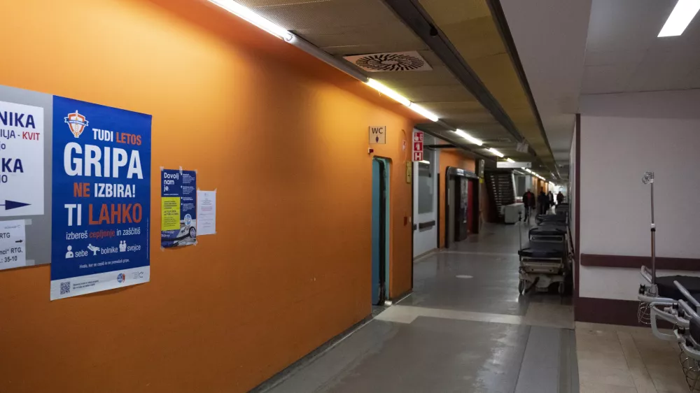 Zdravstvo - simbolična fotografijaGripa- 15.2.2024 - UKC Ljubljana - Urgenca// FOTO: Nik Erik Neubauer