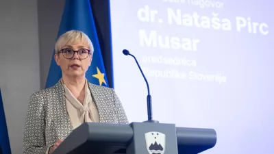 Ljubljana, Hotel InterContinental Ljubljana.Tradicionalno letno srecanje Drustva v tujini izobrazenih Slovencev (Vtis) - Vtis leta 2025, ki sta se ga udelezila tudi predsednica republike Natasa Pirc Musar in drzavni sekretar na ministrstvu za gospodarstvo, turizem in sport Matevz Frangez.