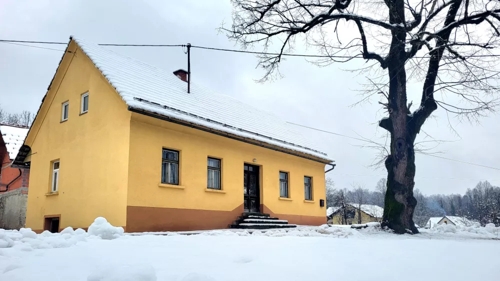 Vukovci, Bela krajina.Sneg.