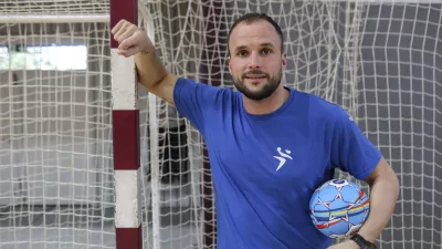 pomočnik selektorja rokometne reprezentance Uro&scaron; Zorman - 21.10.2019 &ndash; Rokometna zveza Slovenije - mo&scaron;ka rokometna reprezentanca &ndash; trening pred prijateljskima tekmama z Nizozemsko in Srbijo &ndash; priprave v Zrečah //FOTO: Jaka Gasar