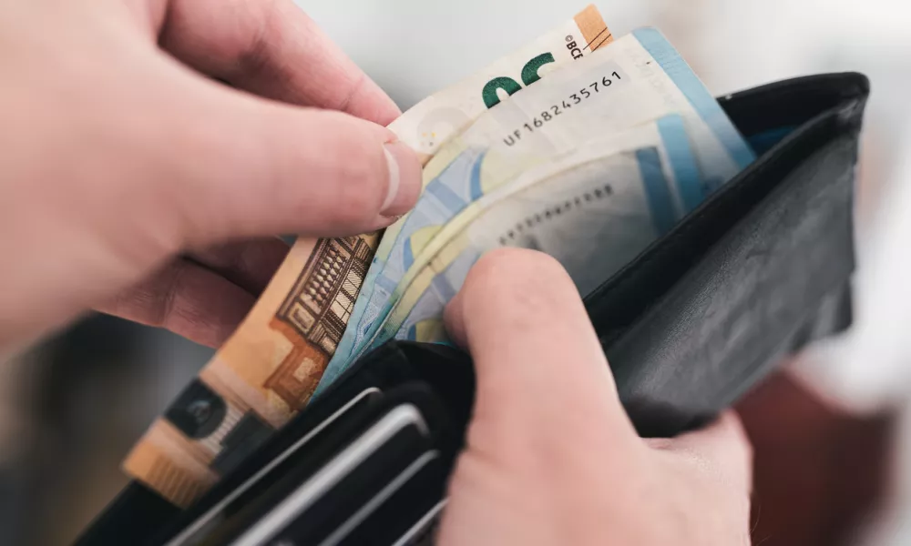 euro, evro, denar, bankovci