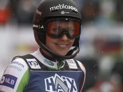 Ana Bucik- 07.01.2024 - Kranjska Gora - 60. Zlata lisica 2024 - svetovni pokal v alpskem ženskem smučanju &ndash; slalom - //FOTO: Luka Cjuha