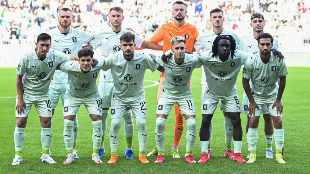 08.07.2025 Olimpija: Kairat, kvalifikacije za ligo prvakov v nogometuFOTO: Nik Erik Neubauer