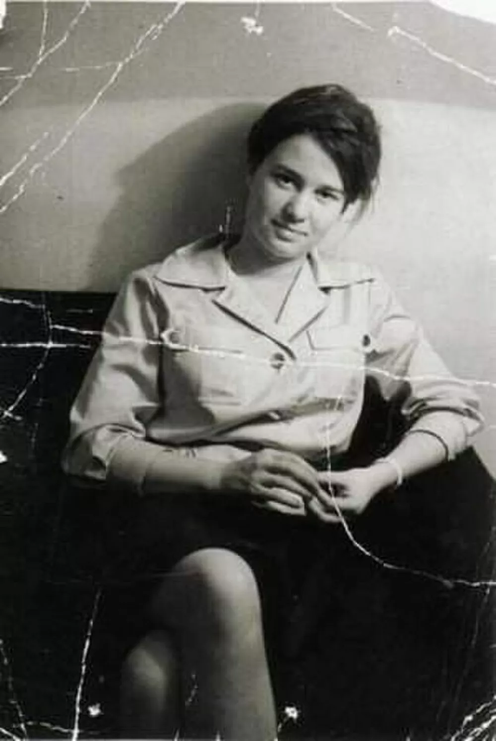 Ulrike Meinhof als junge Journalistin / Foto: Wikimedia