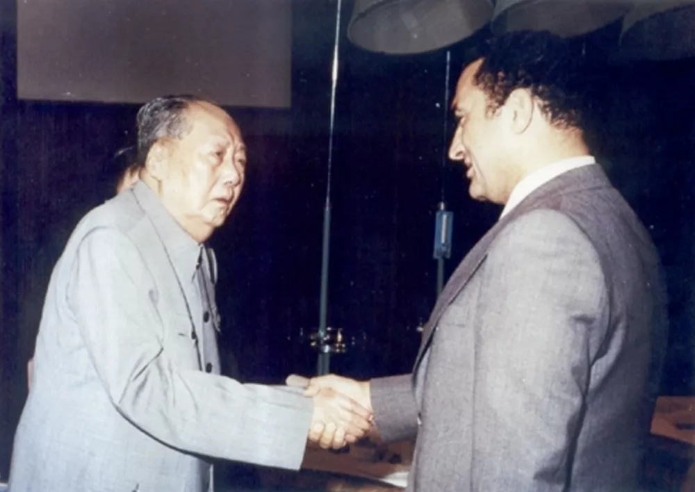 Mubarak an Mao Zedong / Foto: Egiptian Government