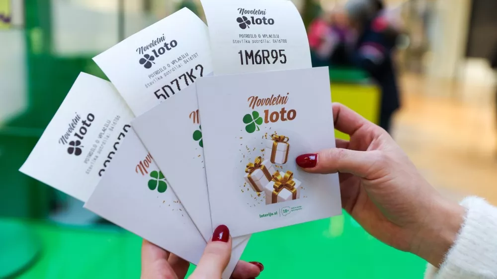 novoletni loto, loterija slovenije