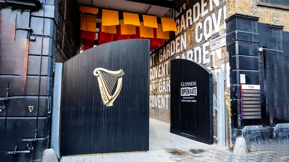 Londonska lokacija je četrta Guinness Open Gate Brewery na svetu, pivovarna pa bo omogočila aktivno vlogo v kulturnem in ustvarjalnem življenju mesta. F Diageo