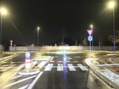 Prometna nesreča v Kranju.