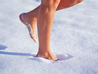 V noge nas lahko po&scaron;teno zebe &hellip; / Foto: Istock