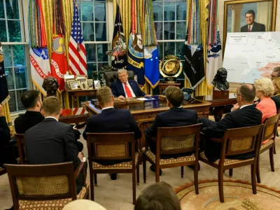 Donald Trump ZDA Evropa