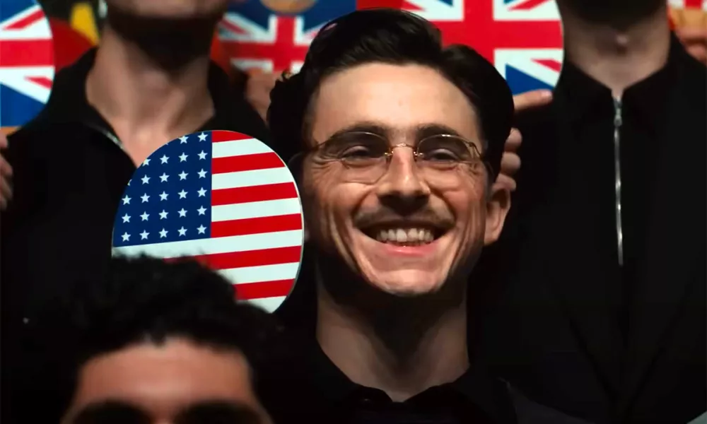  Timoth&eacute;e Chalamet v filmu Marty Supreme. Foto: A24