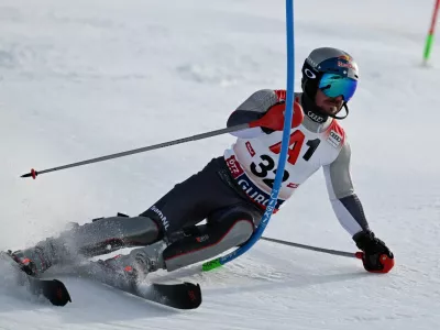 FILE PHOTO: Alpine Skiing - FIS Alpine Ski World Cup - Men's Slalom - Gurgl, Austria - November 24, 2024 Netherlands' Marcel Hirscher in action REUTERS/Angelika Warmuth/File Photo