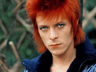 David Bowie, frizura