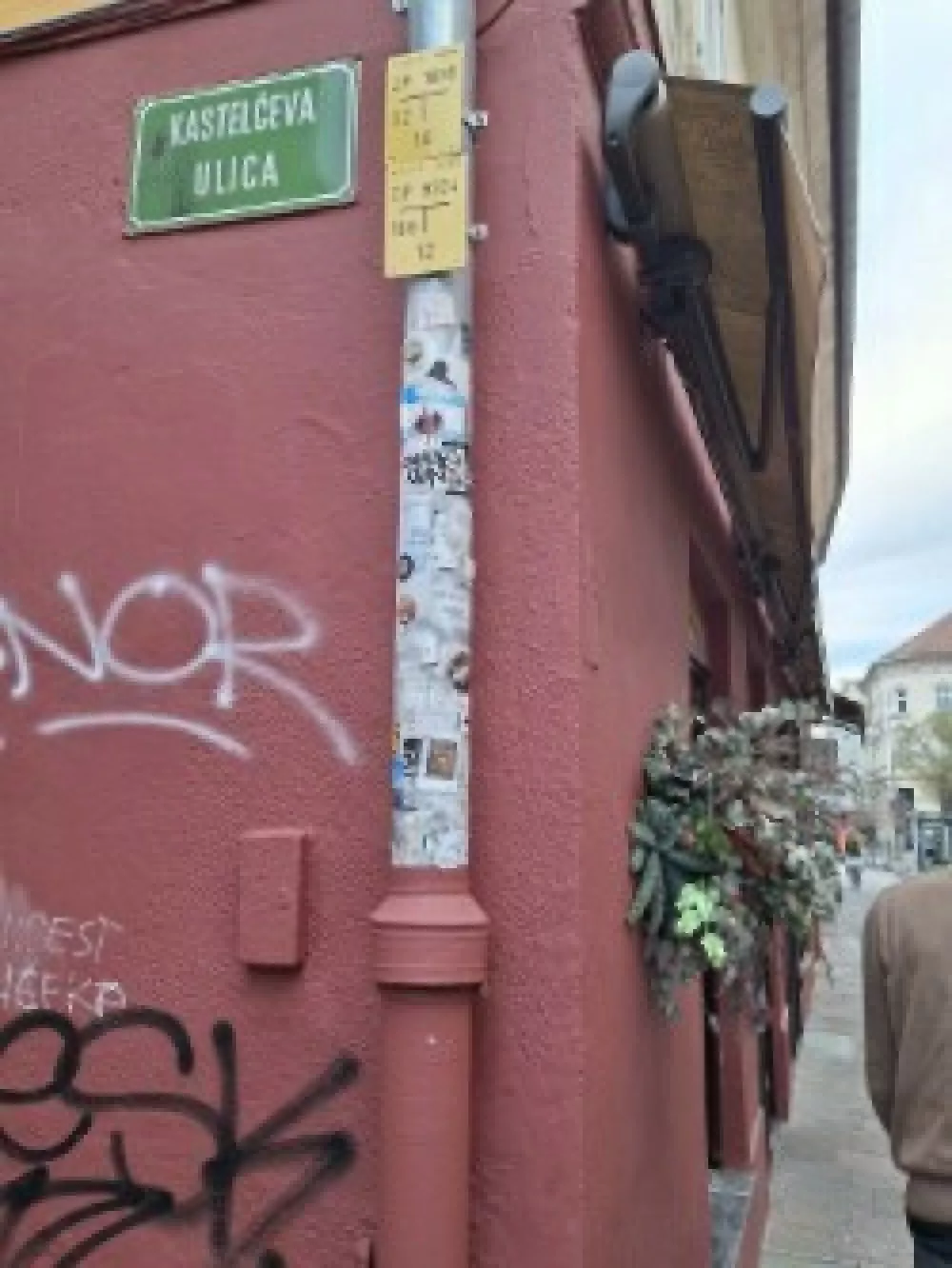 Nalepke kot obraz mestnih zidov