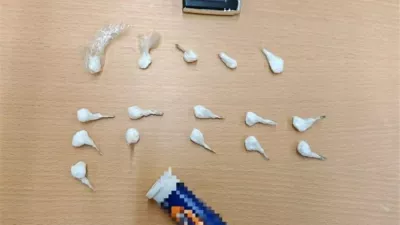 Kokain, ki so ga zasegli starcu. Foto: PU splitsko-dalmatinska