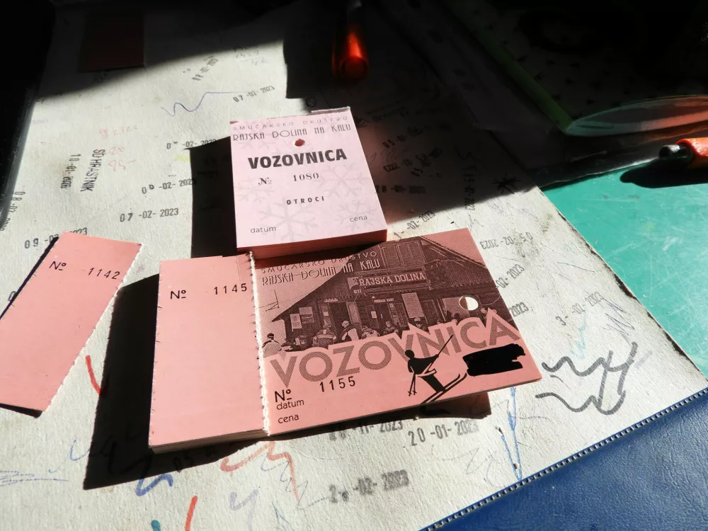 vozovnicca Rajska dolina / Foto: Katja Petrovec 