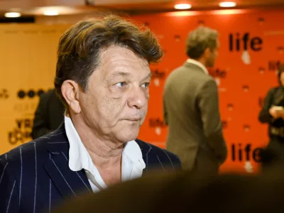 Dragan Bjelogrlić, režiser filma Varuhi formule - 08.11.2023 - 34. Ljubljanski mendarodni filmski festival Liffe 2023 - odprtje filmskega festivala s projekcijo filma Varuhi formule v režiji Dragana Bjelogrlića //FOTO: Nik Erik Neubauer