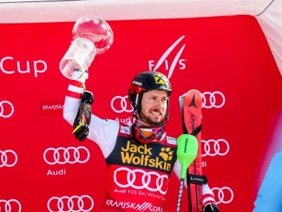 Marcel Hirscher- 04.03.2018 - 57. Pokal Vitranc 2018 - alpsko smučanje, svetovni pokal za mo&scaron;ke &ndash; slalom //FOTO: Bojan Velikonja