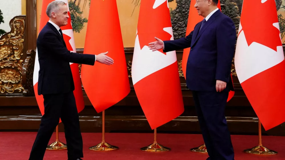 Ameri&scaron;ke carine Kanado pognale v naročje Xija