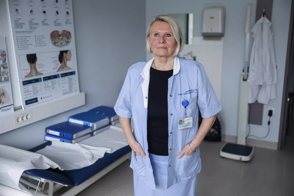 - 03.02.2026 - medicinska sestra Lidija Ocepek//FOTO: Jaka Gasar / Foto: Jaka Gasar