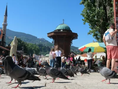 Bosna in Hercegovina, Sarajevo, Ba&scaron;čar&scaron;ija. Foto: Tatjana Pihlar