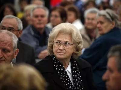 Ivica Žnidar&scaron;ičDru&scaron;tvo izgnancev, Mo&scaron;njeFOTO: JAKA GASAR / NEDELJSKI
