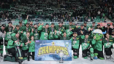 - 17.01.2026 - finale državnega prvenstva v hokeju med Olimpija in Jesenice. Olimpija je osvojila naslov državnega prvaka//FOTO: Jaka Gasar