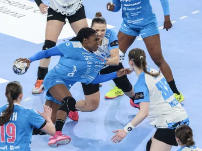 Liliane Martins- 25.10.2025 - rokomet - liga prvakov za ženske - Krim Mercator: CSM Bukare&scaron;ta//FOTO: Jaka Gasar