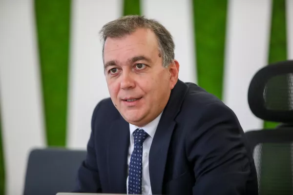 - Robert Ljoljo, generalni direktor ZZZS,- 06.10.2025. Predstavitev reprezentanc Smučarske zveze Slovenije za novo tekmovalno sezono.//FOTO: Bojan Velikonja