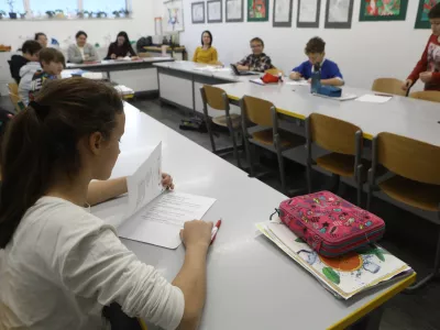 19.12.2025 - Osnovna &scaron;ola Prule na začasni lokaciji v BTCFoto Luka Cjuha