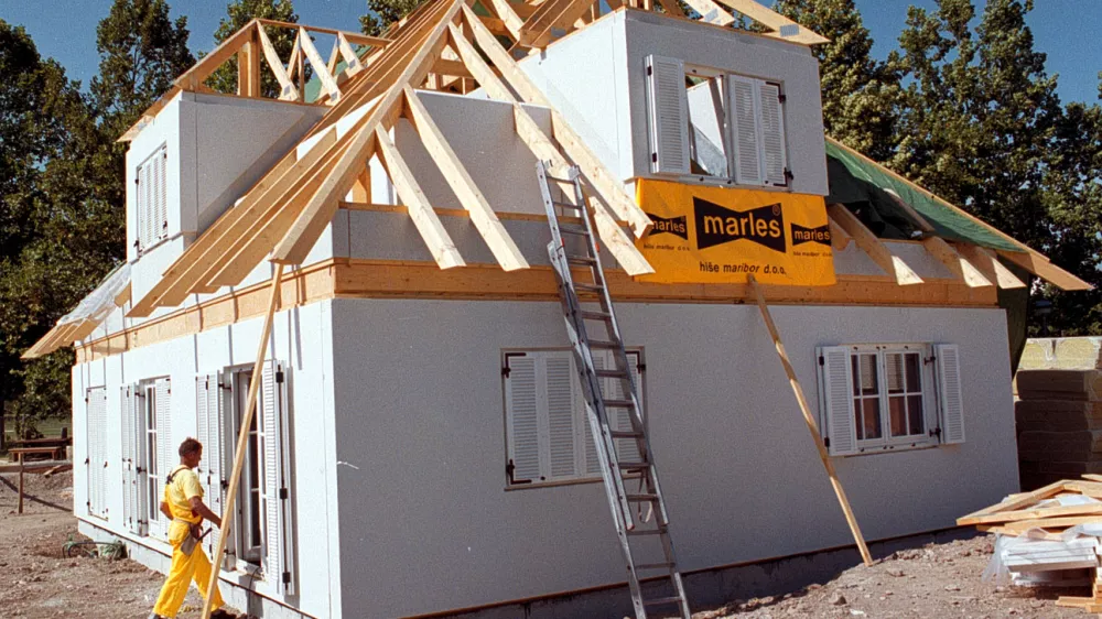 Gradnja hi&scaron;e, montažna hi&scaron;a Marles