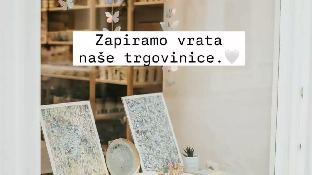 Trgovina bo svoja vrata zaprla 31. januarja. Foto: zajem zaslona