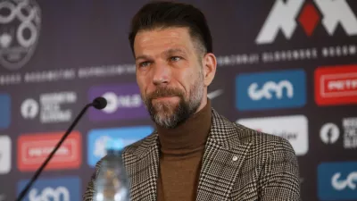 21.01.2025. Boštjan Cesar novi selektor slovenske nogometne reprezentance. Foto: Bojan Velikonja