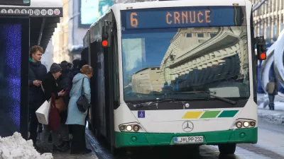 08.01.2025 - Sneg - mraz v Ljubljani - LPP - Ljubljanski potniški prometFoto: Luka Cjuha