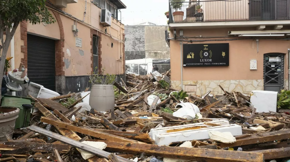 The aftermath of Hurricane HarryHurricane Harry Devastates The Port Of San Giovanni Li Cuti, Catania, Italy - 21 Jan 2026,Image: 1068166565, License: Rights-managed, Restrictions:, Model Release: no