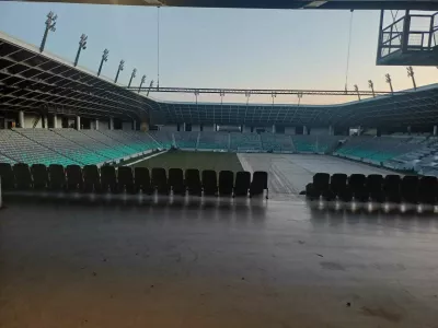 Ponovne težave z zelenico​ na stadionu Stožice