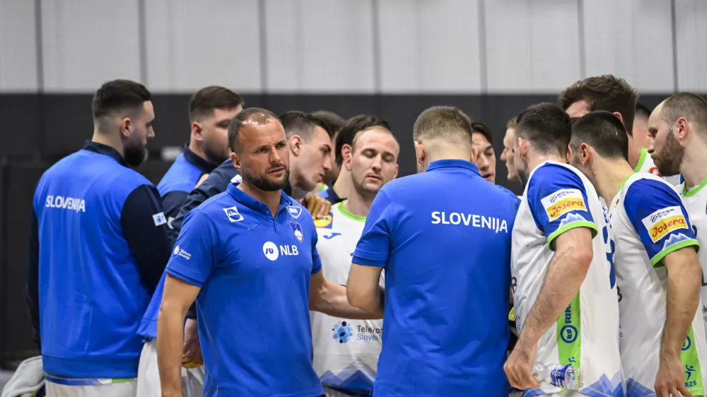 Uro&scaron; Zorman06.12. 2025 - Pripravljalna tekma za evropsko prvenstvo v rokometu Slovenija - KuvajtFOTO: Nik Erik Neubauer