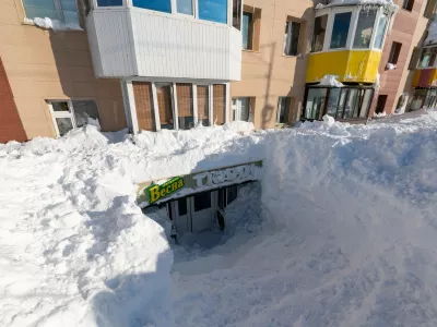 KAMCHATKA, RUSSIA - JANUARY 19: A view of the heaviest snowfall in the past 30 years is seen in Kamchatka Peninsula, Russia on January 19, 2026. The real conditions and daily life on streets and avenues are seen after images of the snowfall spread widely on social media. Alexander A. Piragis / Anadolu/ABACAPRESS.COM,Image: 1067346115, License: Rights-managed, Restrictions:, Model Release: no / Foto: Profimedia