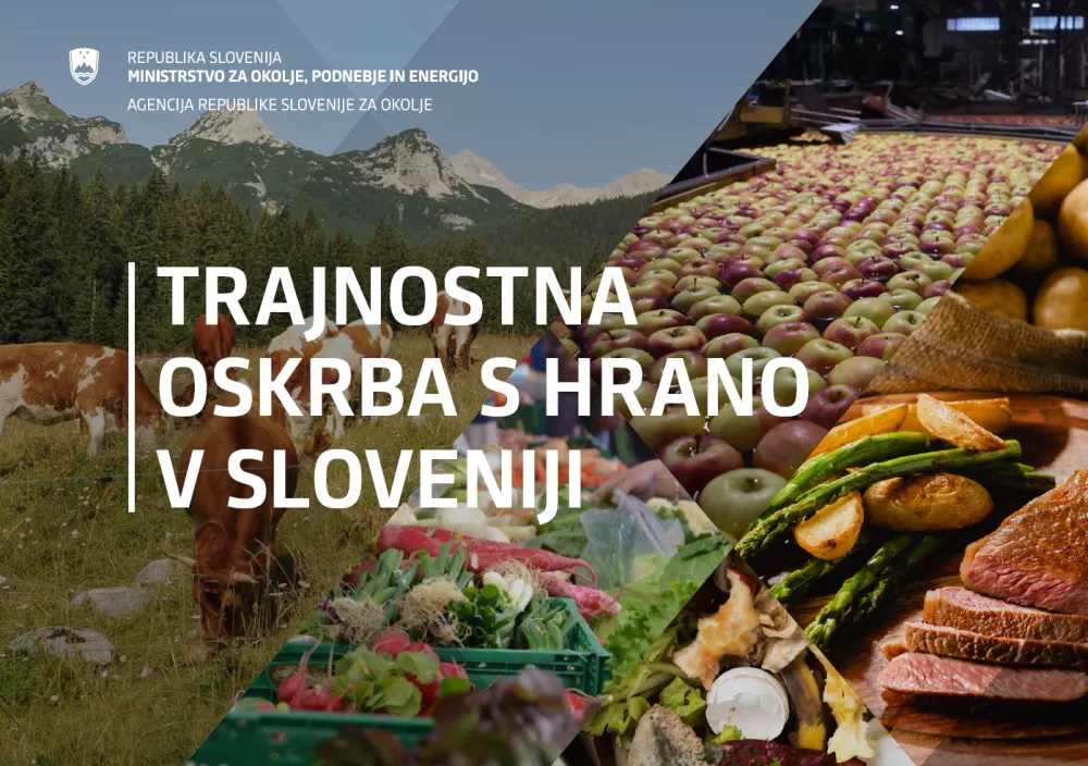publikacija Trajnostna oskrba s hrano v Sloveniji. Arso, Kmetijski in&scaron;titut Slovenije. Foto: posnetek zaslona Digitalne knjižnice Slovenije 