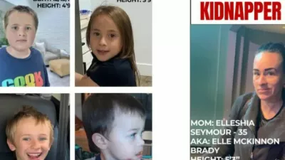 Elleshia Seymour je brez dovoljenja njihovih očetov iz ZDA na Hrvaško pobegnila s štirimi otroki - triletnim Jacobom Kurtom, sedemletno Hazel Raye, osemletnim Levijem in 11-letnim Lanodnom. 