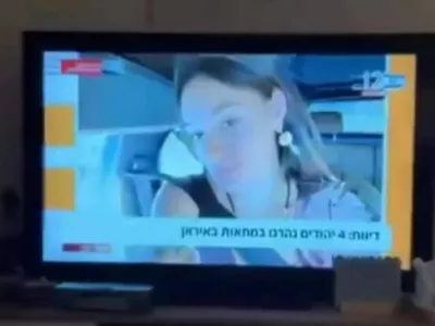 Izraelska televizija Channel 12 je &scaron;irila lažno novico, da je v Iranu umrla mlada Izraelka.