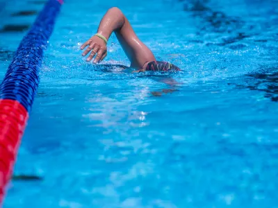 - 05.07.2016 - Ljubljanska kopali&scaron;ča - Bazen Kolezija v Ljubljani - bazen - poletje - vročina - sprostitev - plavanje - ..//FOTO: Maja Marko