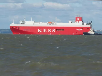 Thames Highway, tovorna ladja. Foto: Profimedia