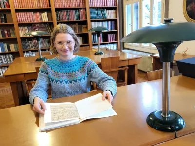 Manca Boh, NUK, projekt Srečko Kosovel / Foto: Katja Gle&scaron;čič 