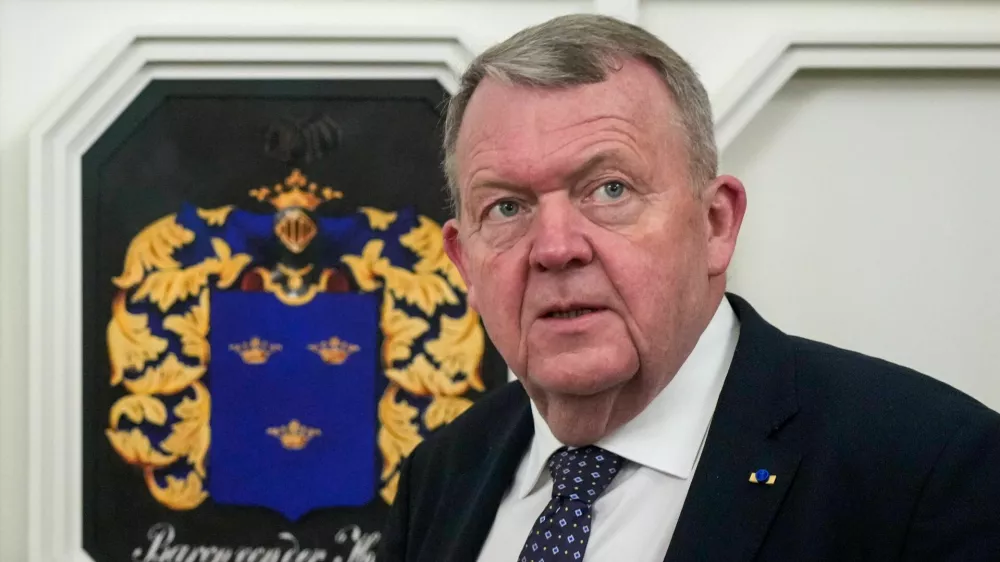 Denmark's Foreign Minister Lars Lokke Rasmussen looks on during King Frederik and Queen Mary's visit to Tallinn, Estonia, January 27, 2026. REUTERS/Ints Kalnins