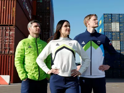 Slovenska olimpijska kolekcija Milano Cortina 2026&nbsp;/ Foto: Olimpijski komite Slovenije&nbsp;