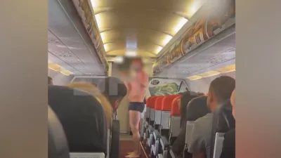 Prizor iz letala / Foto: Zajem Zaslona